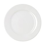 Flad Plade Bidasoa Serenity Hydrozero Hvid Keramik � 30 cm (6 enheder) #5