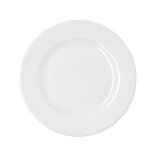 Flad Plade Bidasoa Serenity Hydrozero Hvid Keramik � 27 cm (6 enheder) #5