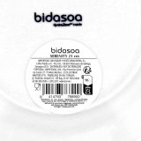 Flad Plade Bidasoa Serenity Hydrozero Hvid Keramik � 21 cm (6 enheder) #7