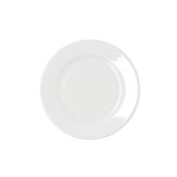 Flad Plade Bidasoa Serenity Hydrozero Hvid Keramik � 21 cm (6 enheder) #5