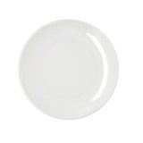 Flad Plade Bidasoa Harmony Hydrozero Hvid Keramik � 25 cm (6 enheder) #5