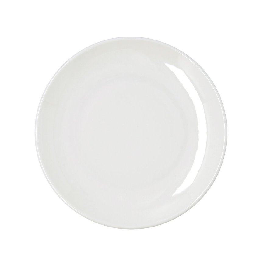 Flad Plade Bidasoa Harmony Hydrozero Hvid Keramik � 25 cm (6 enheder) #5