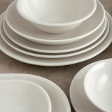 Dyb tallerken Bidasoa Harmony Hydrozero Hvid Keramik � 23 cm (6 enheder) #4