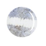 Flad Plade Bidasoa Polaris Hydrozero Beige Keramik � 25 cm (6 enheder) #5