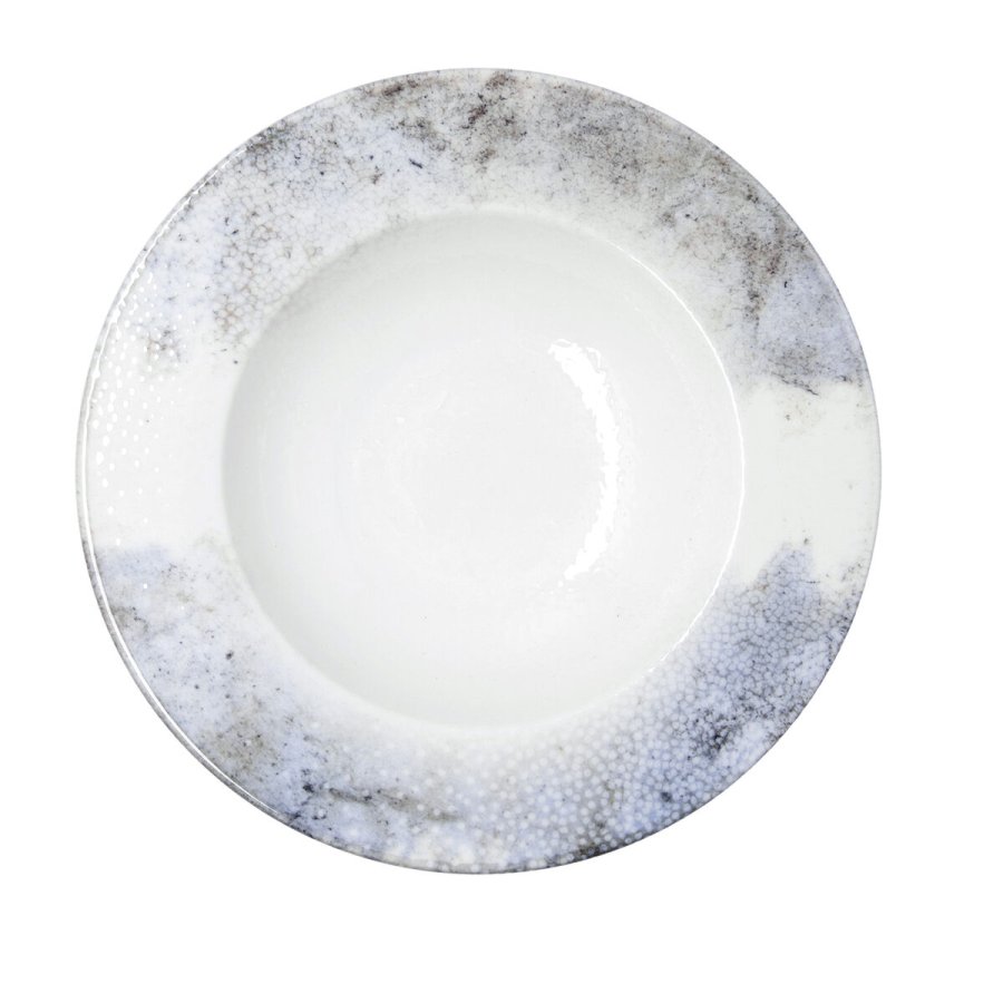 Pastask�l Bidasoa Polaris Hydrozero Beige Keramik � 30 cm (6 enheder) #5