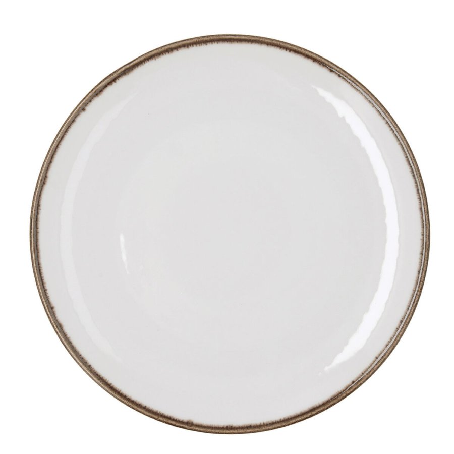 Pizzatallerken Bidasoa Orion Hydrozero Hvid Keramik � 30 cm (6 enheder) #2