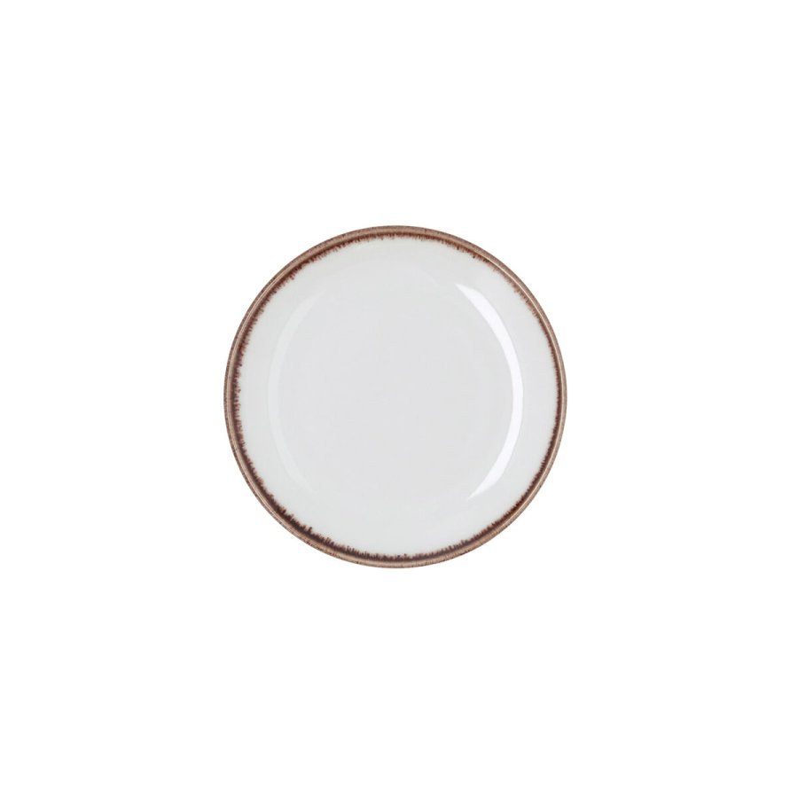 Tallerken Bidasoa Orion Hydrozero Hvid Keramik � 15 cm Br�d (6 enheder) #2