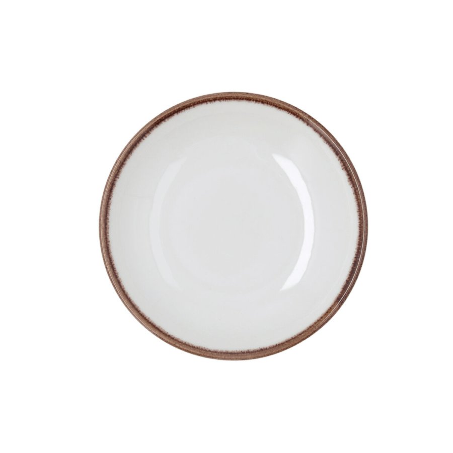 Dyb tallerken Bidasoa Orion Hydrozero Hvid Keramik � 20 cm (6 enheder) #2