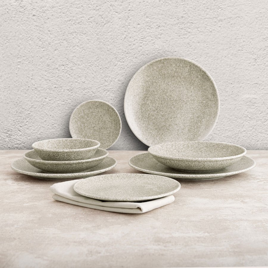 Pizzatallerken Bidasoa Element Hydrozero Beige Keramik � 30 cm (6 enheder) #3