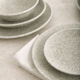 Desserttallerken Bidasoa Element Hydrozero Beige Keramik � 21 cm (6 enheder) #4