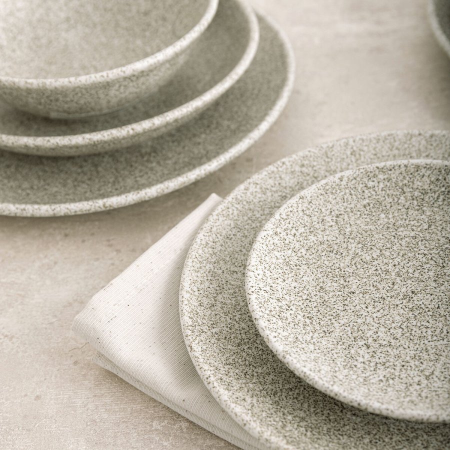 Desserttallerken Bidasoa Element Hydrozero Beige Keramik � 21 cm (6 enheder) #4