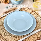 Flad Plade Luminarc Apy Paradise Azul Bl� Glas � 25 cm (24 enheder) #2