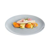 Flad Plade Luminarc Diwali Granit Marb To-farvet Glas � 25 cm (24 enheder) #2