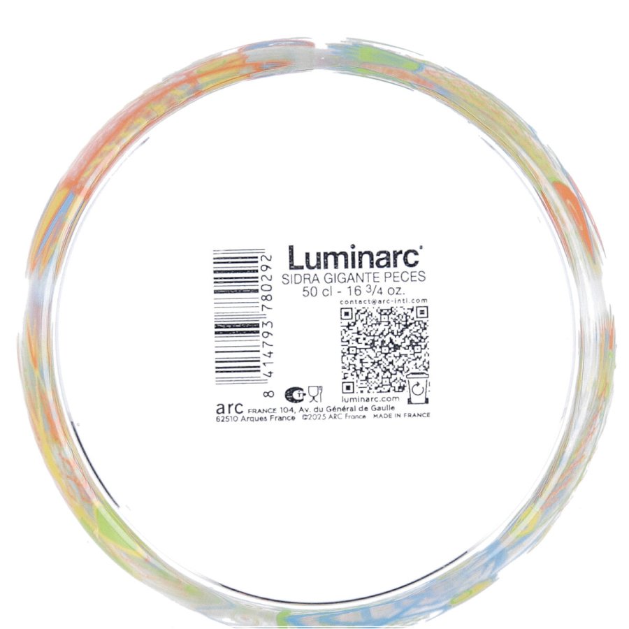 Vandglas Luminarc Peces Multifarvet Glas Fisk 500 ml (6 enheder) #3