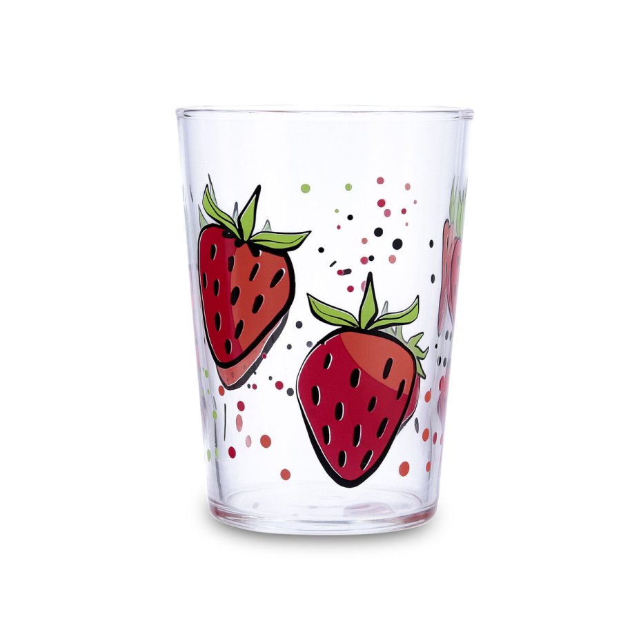 Vandglas Luminarc Fresas Multifarvet Glas Jordb�r 500 ml (6 enheder) #2