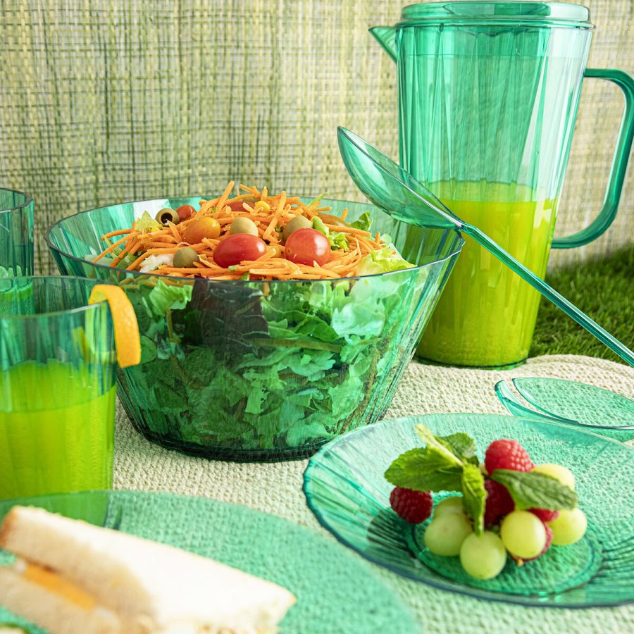 Flad Plade Quid Iris Gr�n Plastik � 26 cm (12 enheder) #4