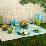 Flad Plade Quid Gaia Turkisbl� Plastik � 19 cm (12 enheder) #2