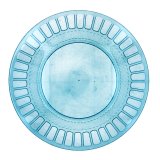 Flad Plade Quid Gaia Turkisbl� Plastik � 26 cm (12 enheder) #7