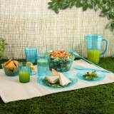 Snacksk�l Quid Gaia Turkisbl� Plastik (12 enheder) #2