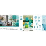 Snacksk�l Quid Gaia Turkisbl� Plastik (12 enheder) #4