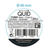 Glas Quid Cubik Gennemsigtig Glas 390 ml (6 enheder) #3