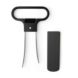 Oplukker Koala Basic Sort Metal 11 x 6,5 x 1 cm (12 enheder) #4