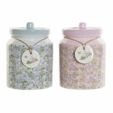 Blik DKD Home Decor Cvetlice 15,5 x 15,5 x 21 cm (2 enheder) #10