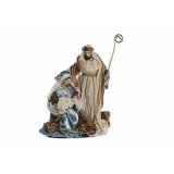 Betlehem dekoration DKD Home Decor Bl Gylden 48 x 28 x 90 cm #1