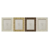 Fotoramme Home ESPRIT Beige Natur Krystal polystyren Skandinavisk 20,5 x 2 x 25,5 cm (4 enheder) #5