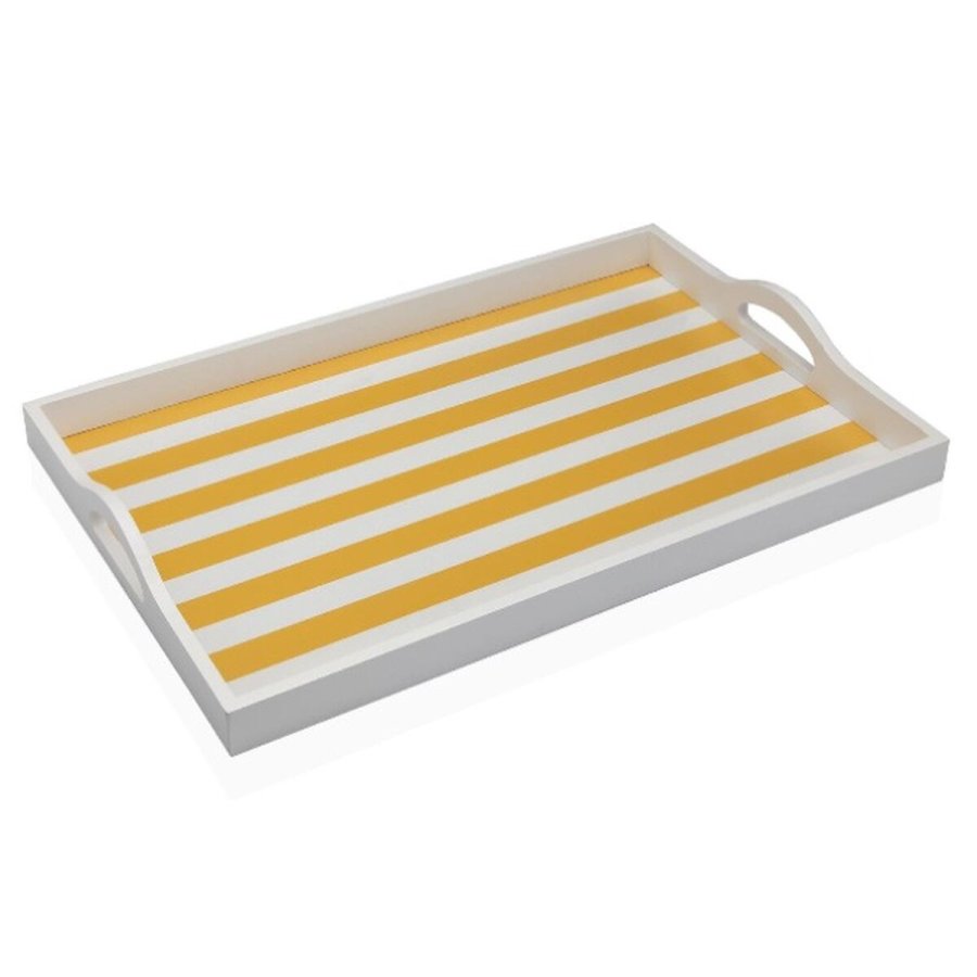 Bakke Versa Gul Tr MDF 30 x 5 x 45 cm Striber #4
