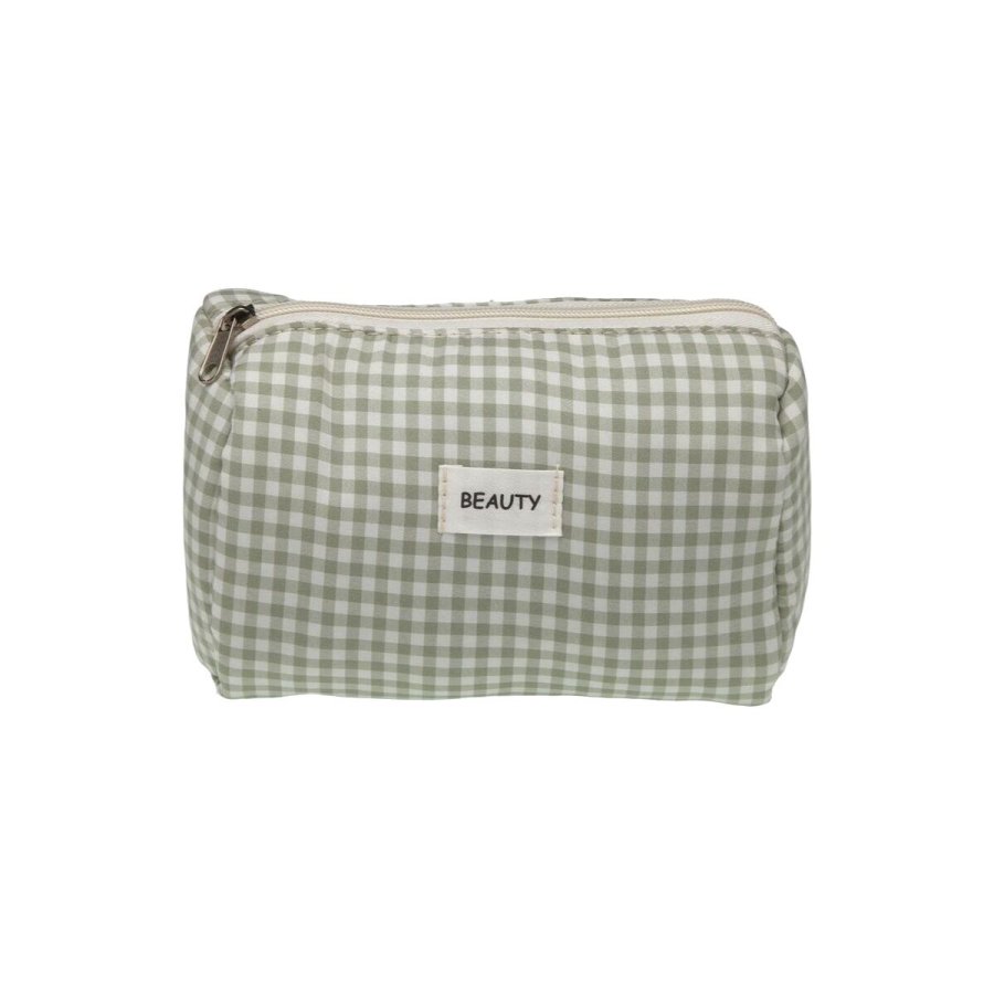 Rejsetoilettaske Versa Vichy Grn Polyester 8 x 11 x 18 cm #2