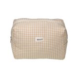 Rejsetoilettaske Versa Vichy Beige Polyester 12 x 16 x 24 cm #2