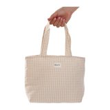 Hndtasker til damer Versa Vichy Beige 9 x 22 x 23 cm #2