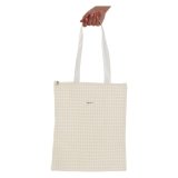 Hndtasker til damer Versa Corduroy Hvid 40 x 33 cm #2