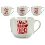 Skodelica Coffee Porceln Rd Hvid 500 ml 24 enheder #4