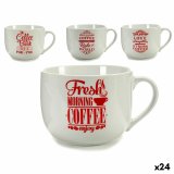 Skodelica Coffee Porceln Rd Hvid 500 ml 24 enheder #1