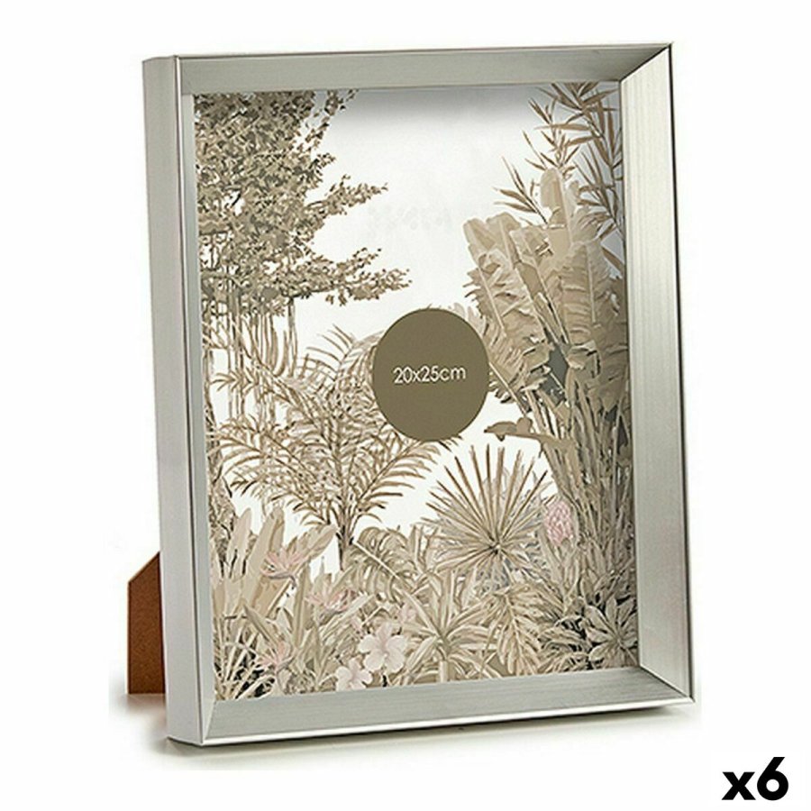 Fotoramme Slvfarvet Plastik Glas (22,3 x 3,5 x 27,3 cm) (6 enheder) #1