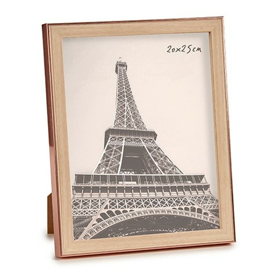 Fotoramme Brun Kobber Plastik Glas (23 x 27 x 2 cm) (6 enheder) #5