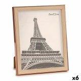 Fotoramme Brun Kobber Plastik Glas (23 x 27 x 2 cm) (6 enheder) #1