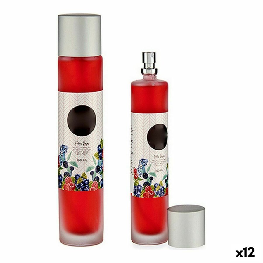 Luftfrisker Spray Rde Frugter 100 ml (12 enheder) #1