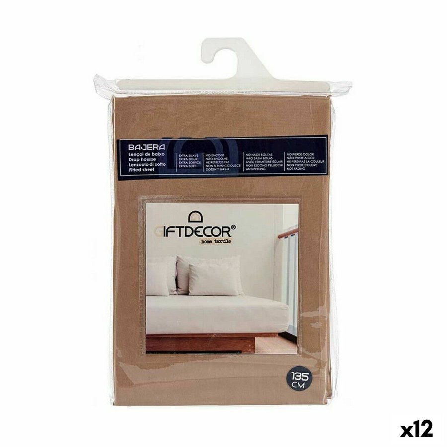bundplastik 135 cm Brun (12 enheder) #1
