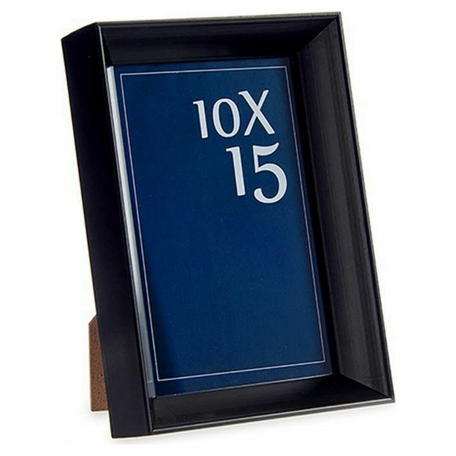 Fotoramme Sort Plastik Glas (12,2 x 3,5 x 17,3 cm) (6 enheder) #5