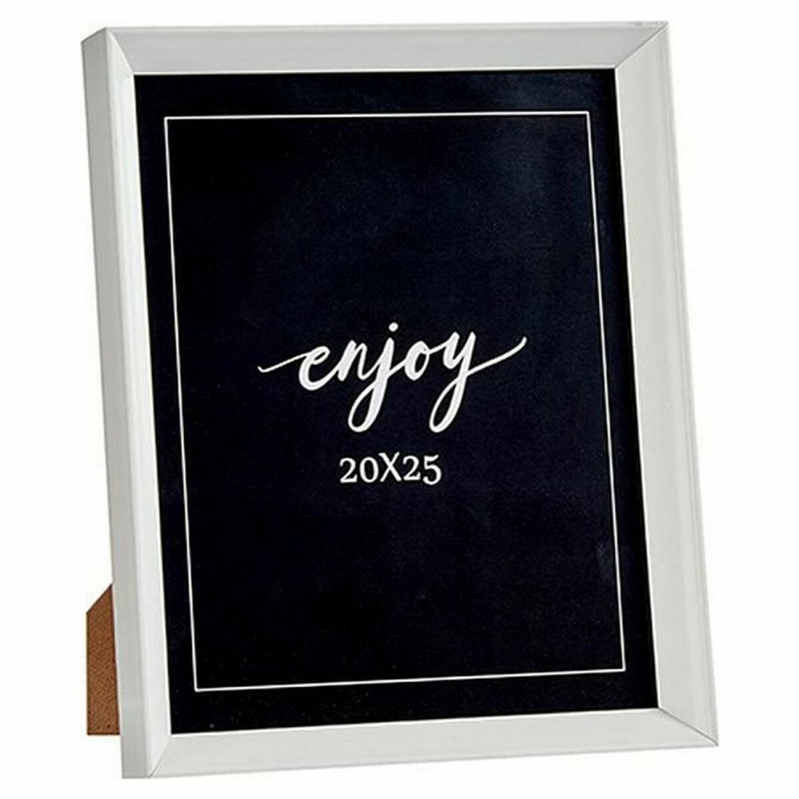 Fotoramme Hvid Plastik Glas (22,2 x 3,5 x 27,3 cm) (6 enheder) #5