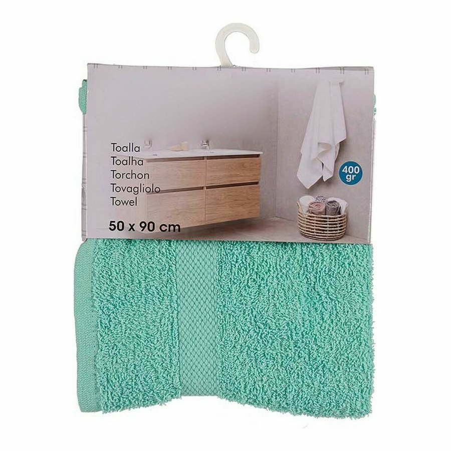 badelagen Berilo 5312 Turkisbl 80 % bomuld 20 % Polyester 50 x 90 cm (6 enheder) #5