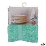 badelagen Berilo 5312 Turkisbl 80 % bomuld 20 % Polyester 50 x 90 cm (6 enheder) #1