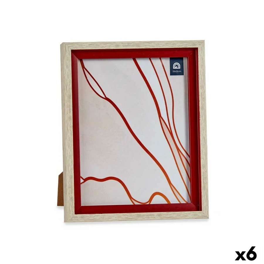 Fotoramme Krystal Rd Tr Brun Plastik (24 x 2 x 29 cm) (6 enheder) #1