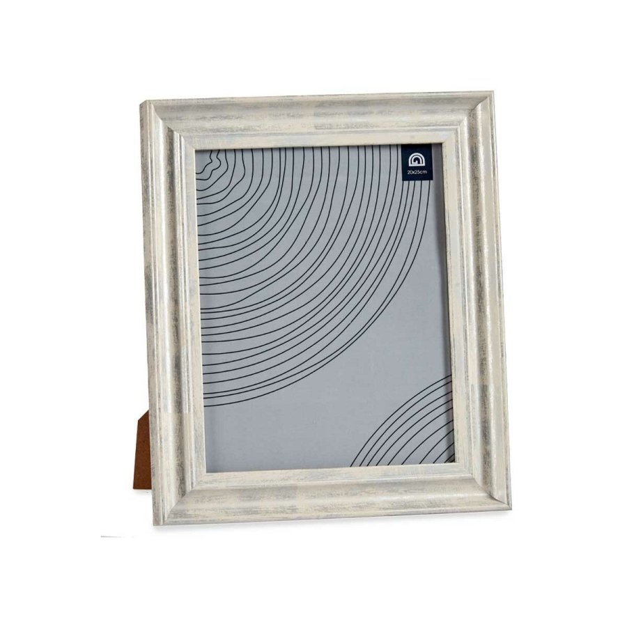 Fotoramme Krystal Slvfarvet Tr Brun Plastik (26 x 2 x 31 cm) (6 enheder) #5