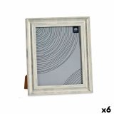 Fotoramme Krystal Slvfarvet Tr Brun Plastik (26 x 2 x 31 cm) (6 enheder) #1