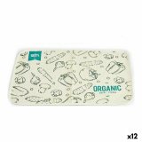 Dkkeservietter Kinvara 9999 Hvid Grn 33 x 0,3 x 48 cm (12 enheder) #1