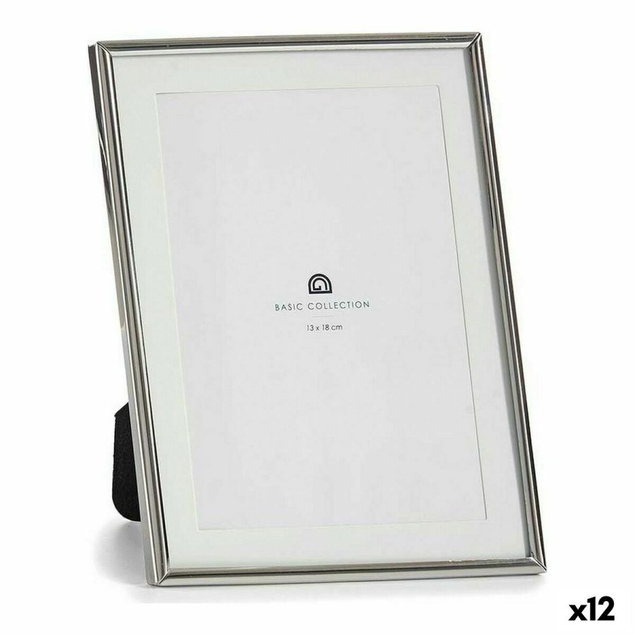 Fotoramme Krystal Slvfarvet Stl (12 x 19,5 x 15,5 cm) (12 enheder) #1